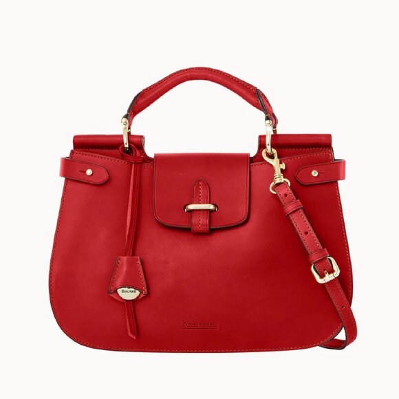 brand new RED Dooney & Bourke Alto Viola Hand Bag w/ Shoulder Strap - Picture 3 of 4